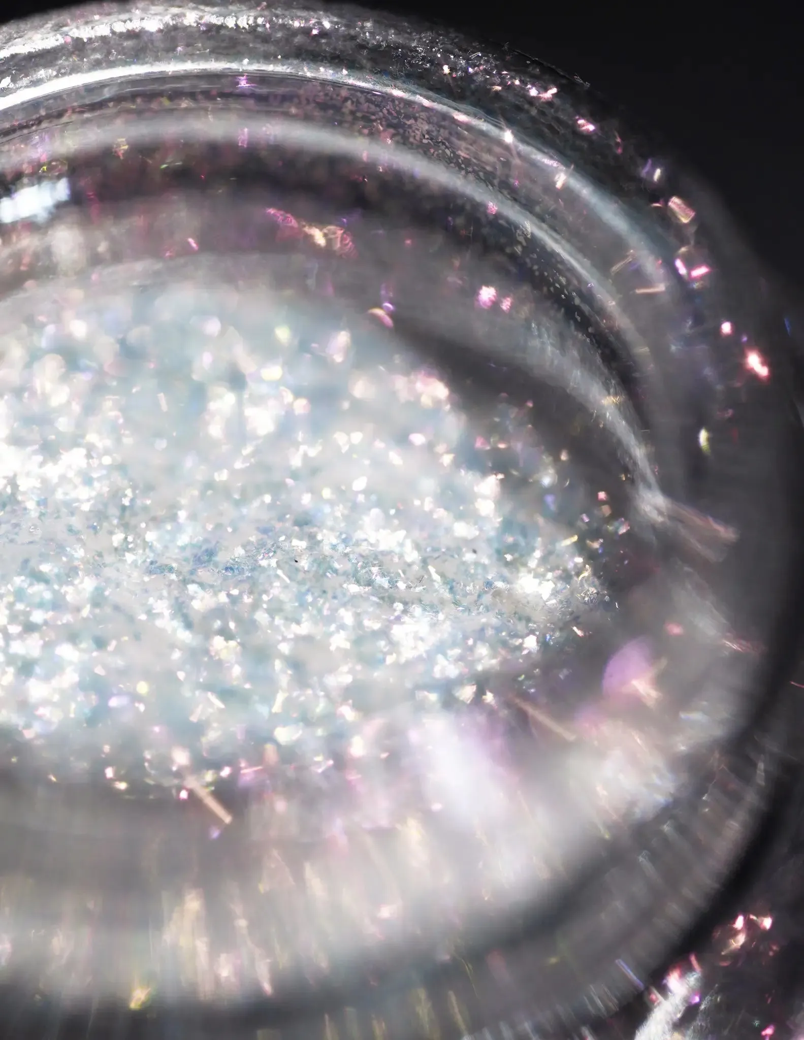 #03 White Pink Eyeshadow Glitter