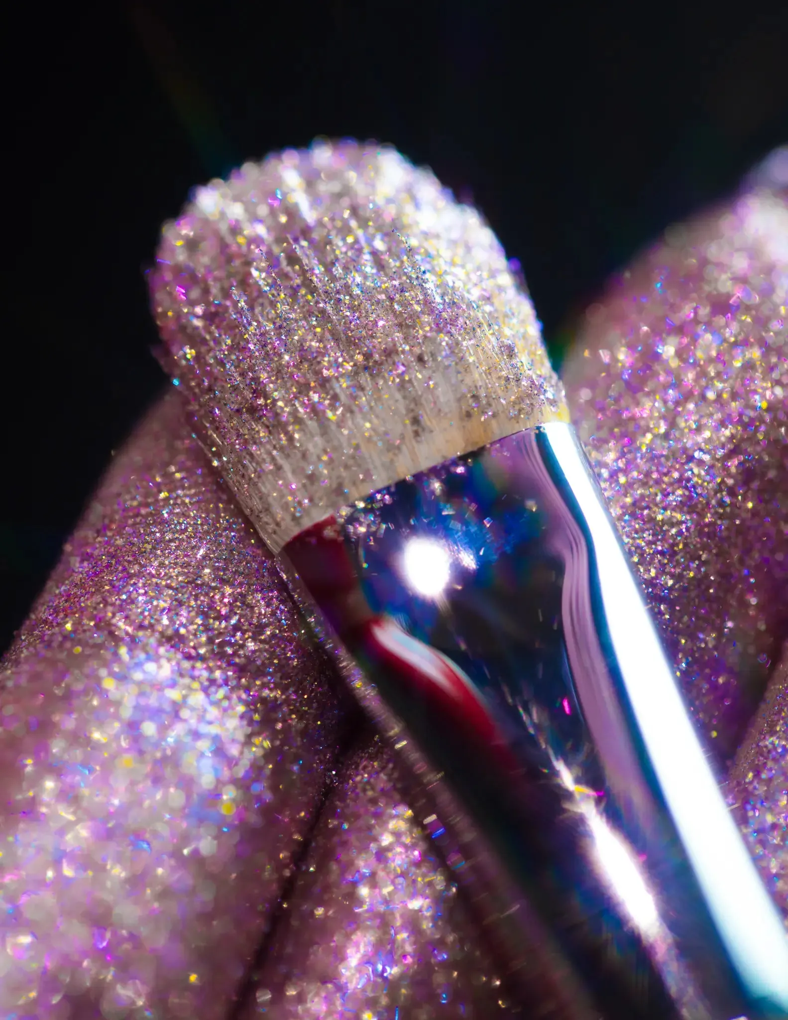#07 Purple Eyeshadow Glitter