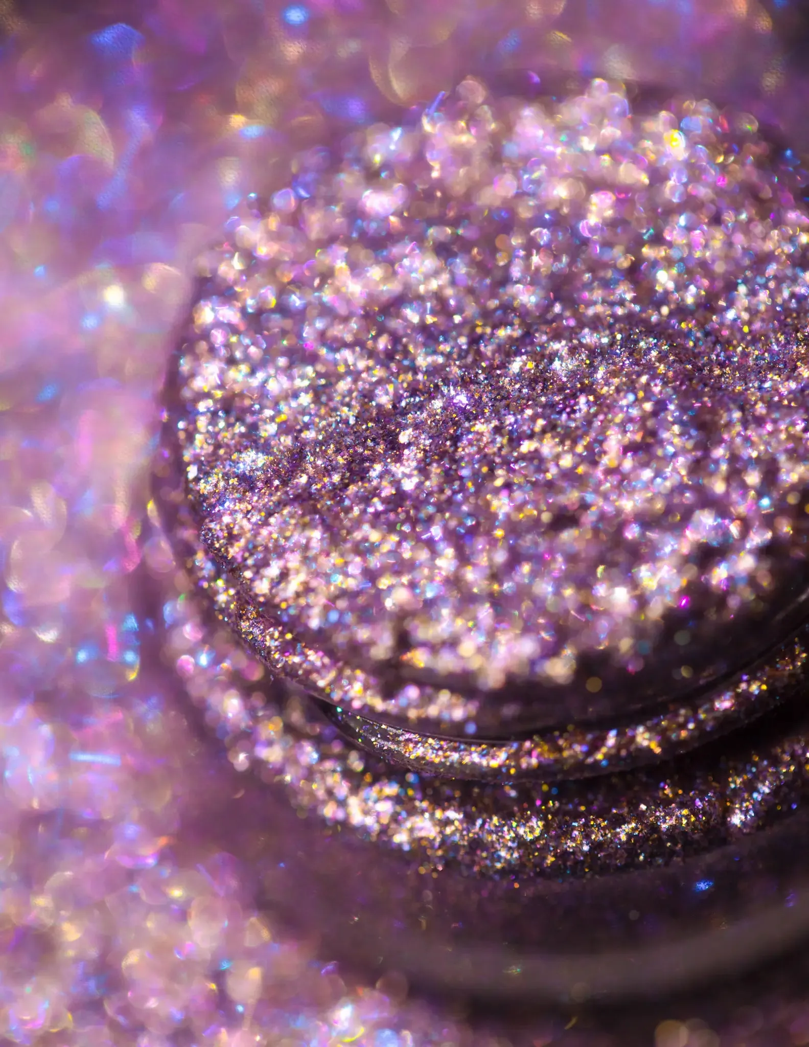 #07 Purple Eyeshadow Glitter