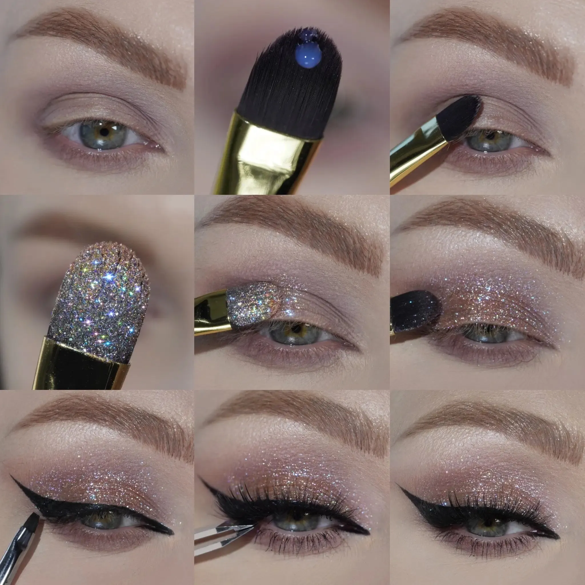 #13 Beige Eyeshadow Glitter