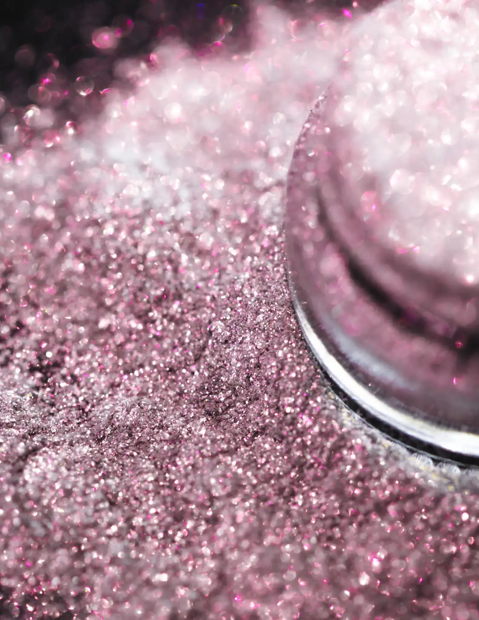 #17 Gray Pink Eyeshadow Glitter