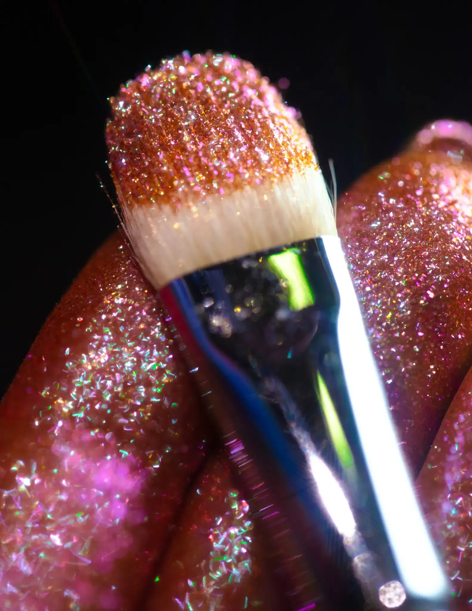 #18 Red Green Eyeshadow Glitter