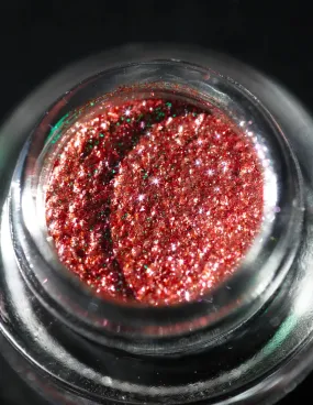 #18 Red Green Eyeshadow Glitter