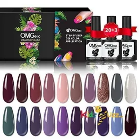 23Pcs Gel Nail Polish Sets