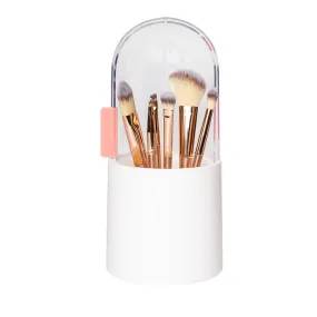 360° Rotating Makeup Brush Holder