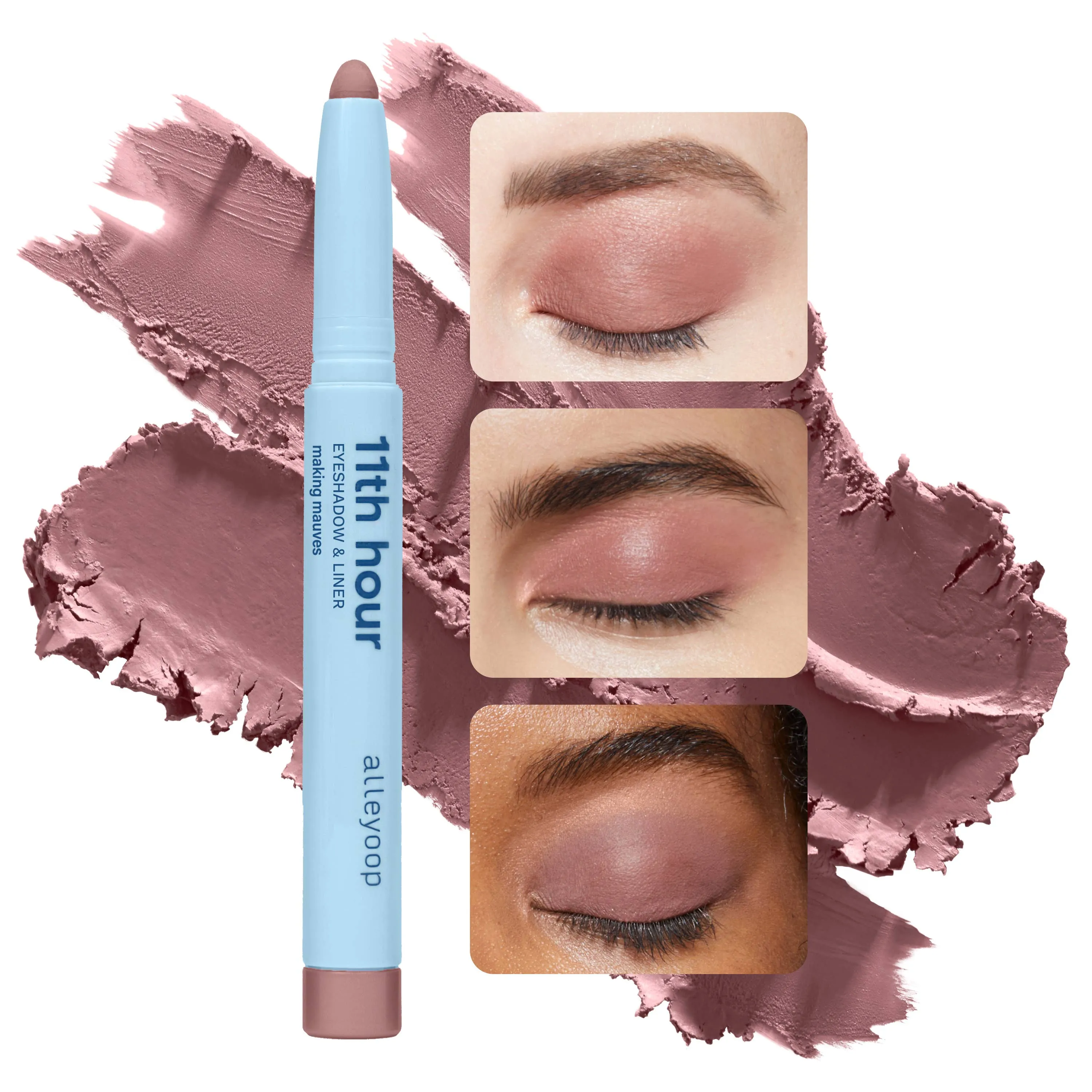 Alleyoop - 11th Hour Cream Eyeshadow & Liner Stick in Making Mauves