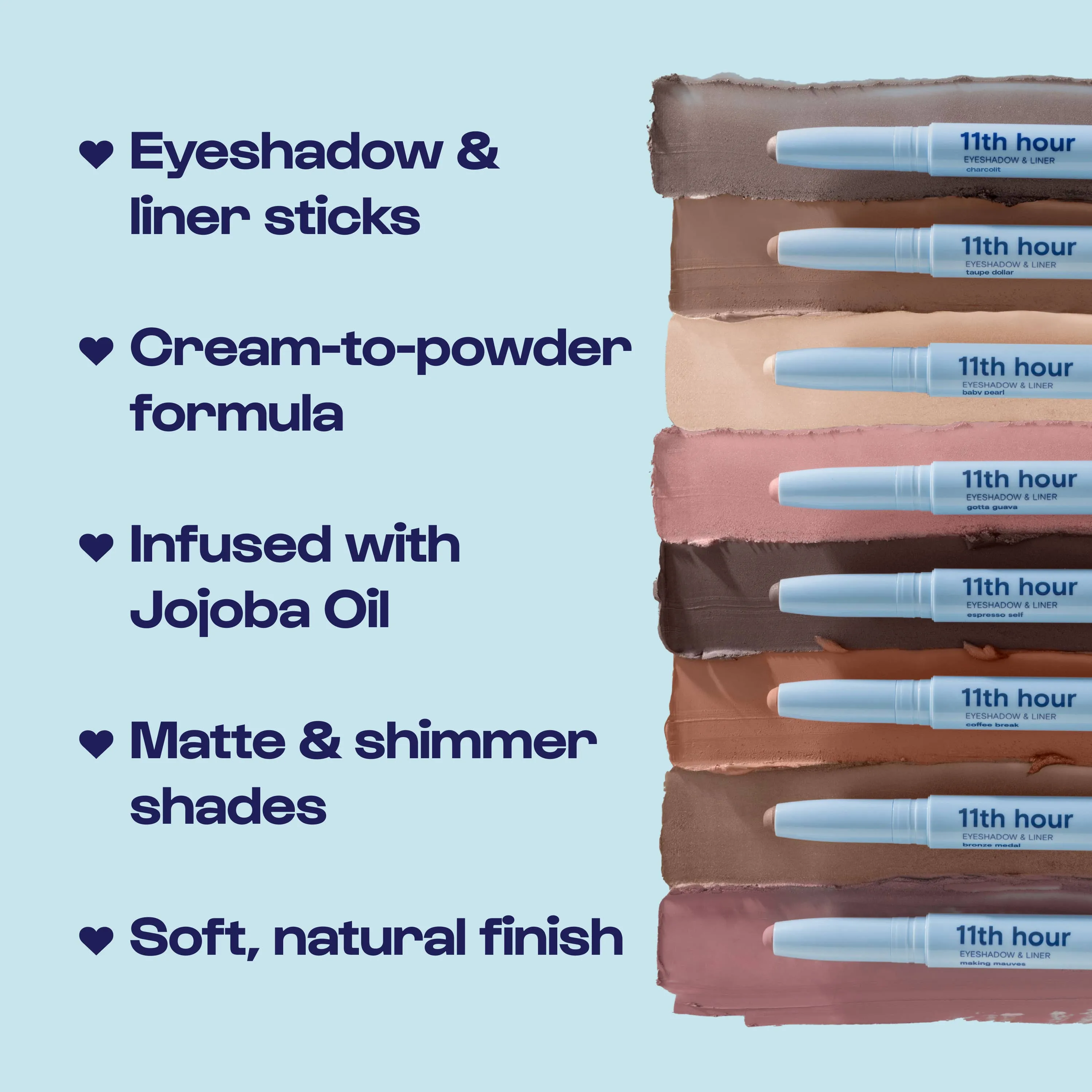 Alleyoop - 11th Hour Cream Eyeshadow & Liner Stick in Making Mauves