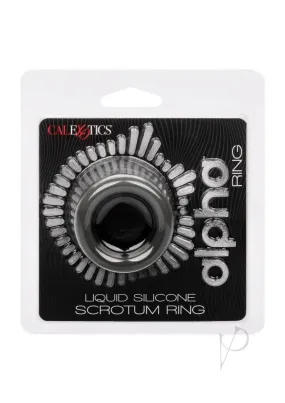 Alpha Liquid Silicone Scrotum Ring Gray