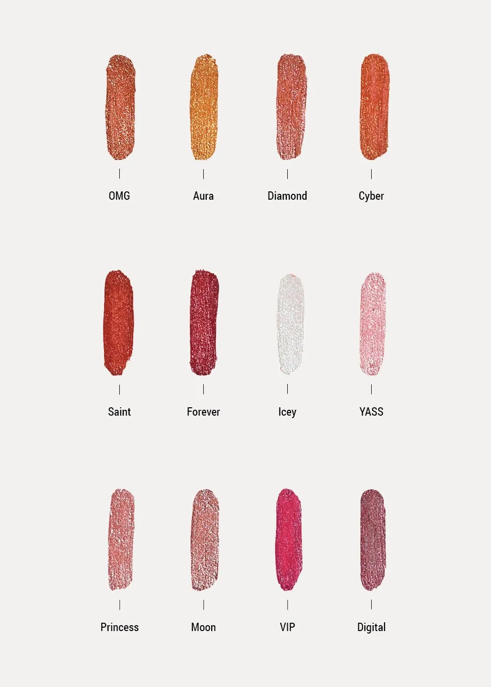 AOA Wonder Metal Liquid Lipstick - Diamond