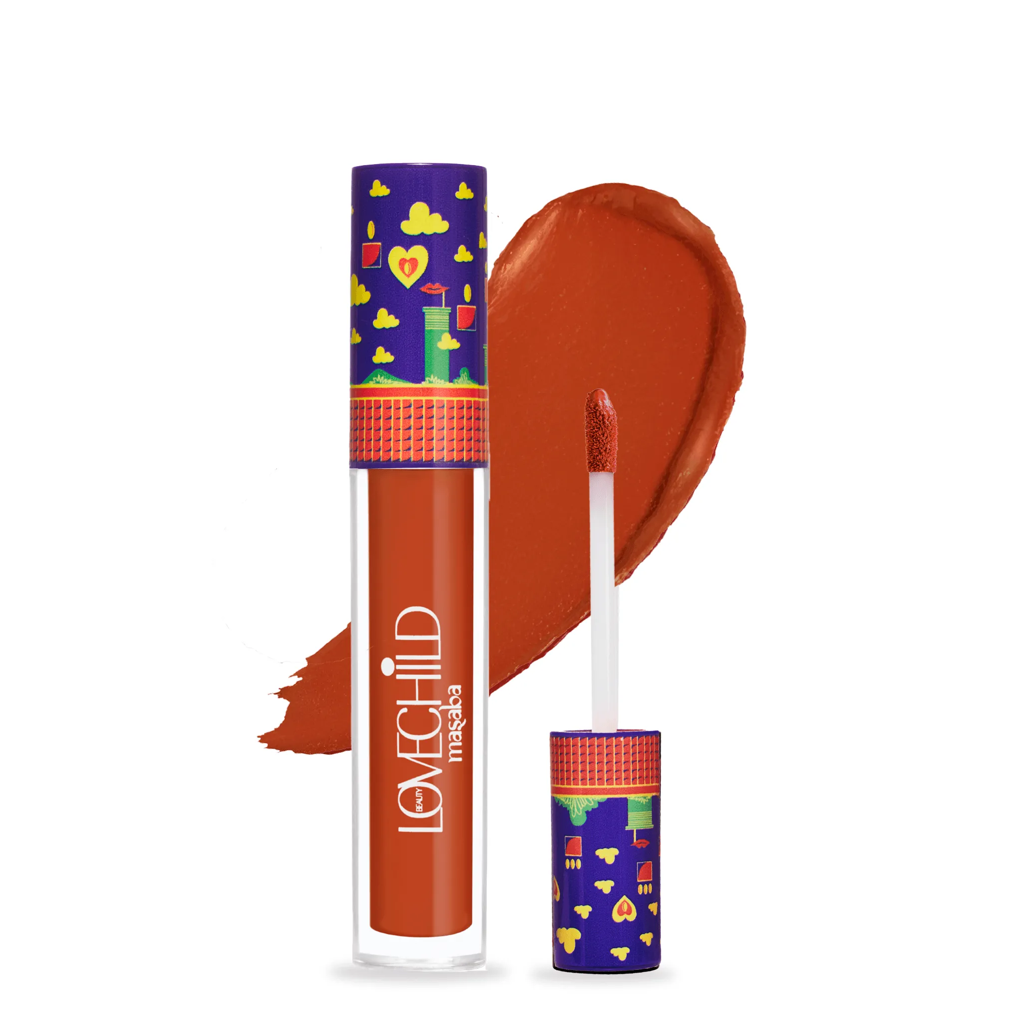 Bonus- Game On! Mad-Matte Liquid Lipstick  (Rustic Orange) Transfer-proof