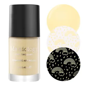 Buttercup (B341) - Creamy Yellow Stamping Polish