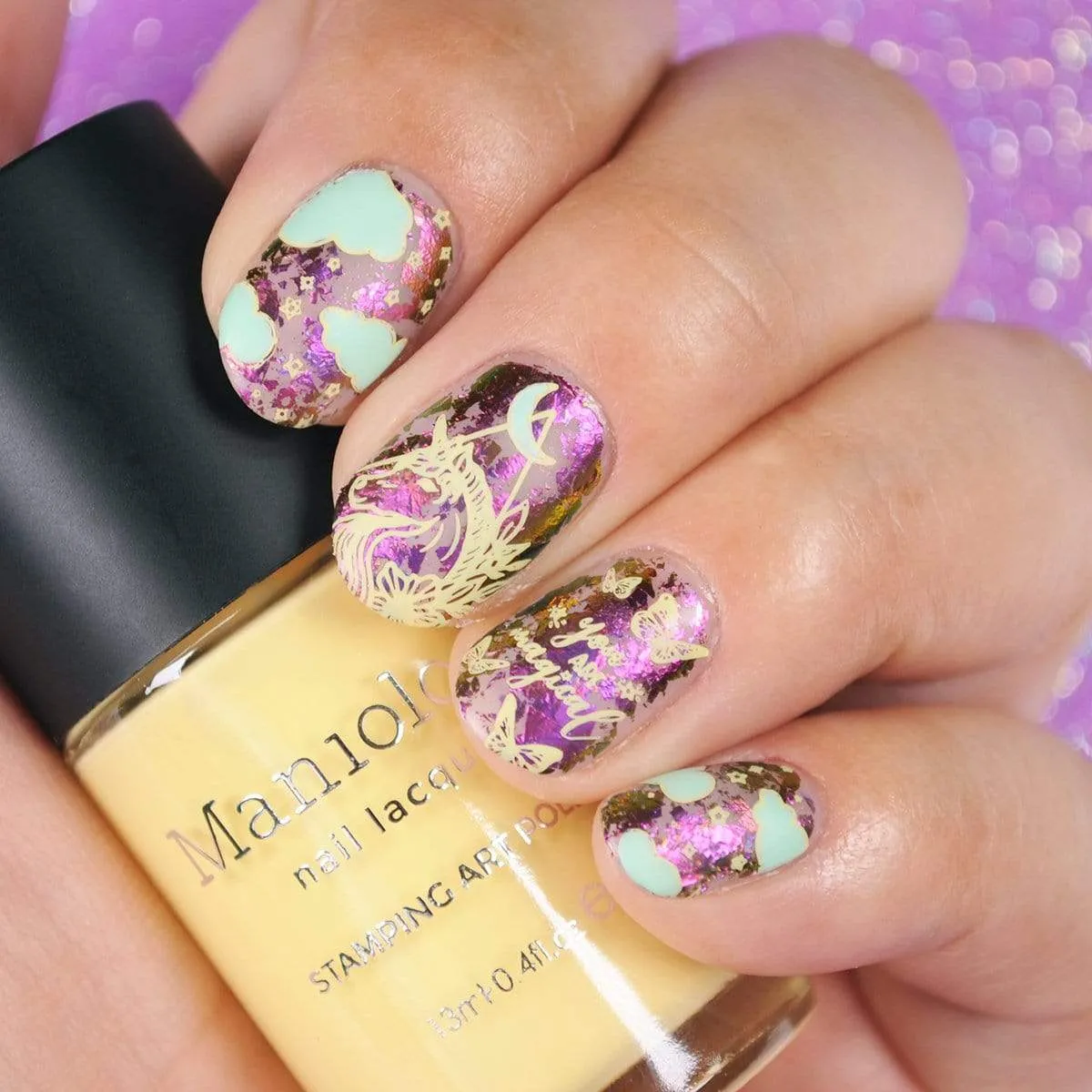 Buttercup (B341) - Creamy Yellow Stamping Polish