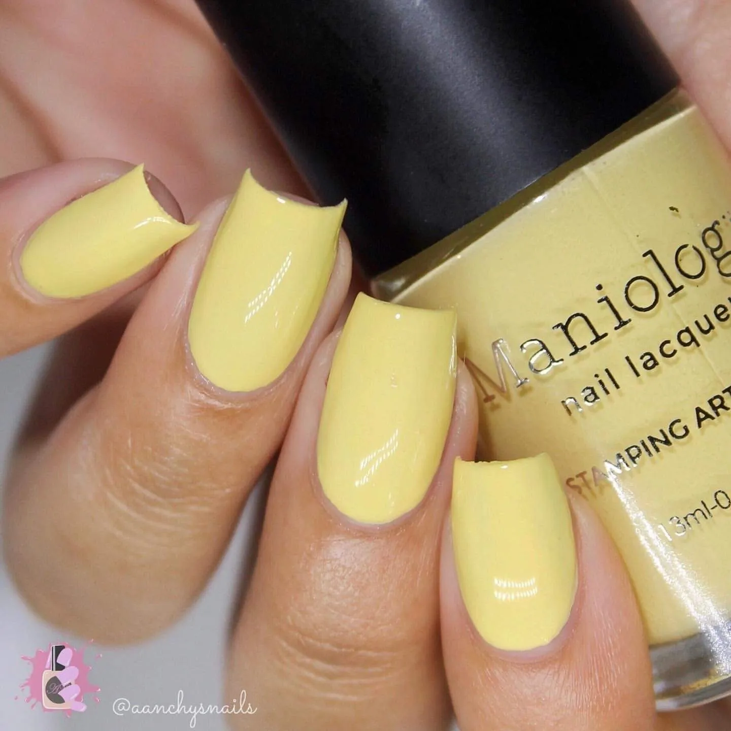 Buttercup (B341) - Creamy Yellow Stamping Polish