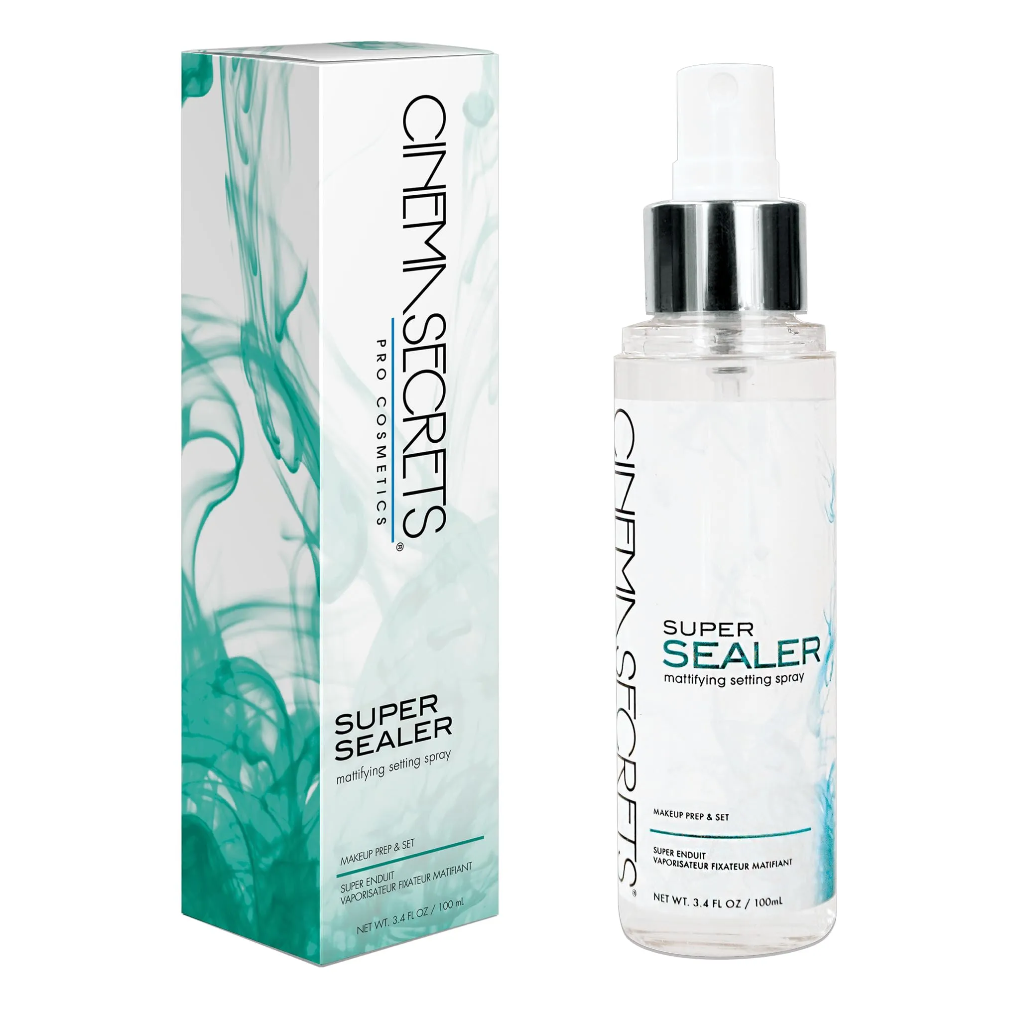 Cinema Secrets Super Sealer Mattifying Setting Spray, 3.4 Fl Oz