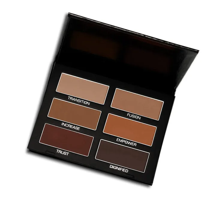 Cozzette Beauty Universal Contour Blush & Shade Palette