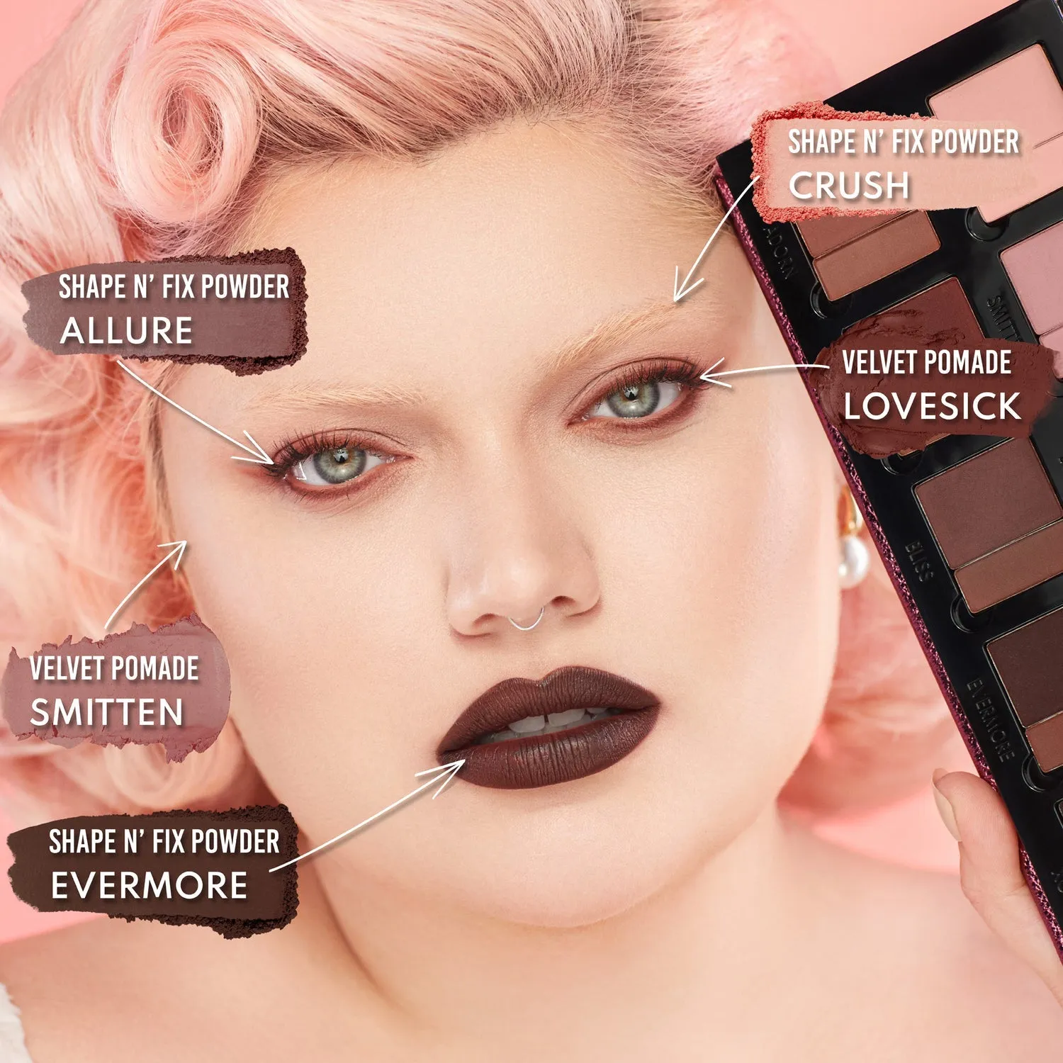 Danessa Myricks Beauty Groundwork Blooming Romance Palette
