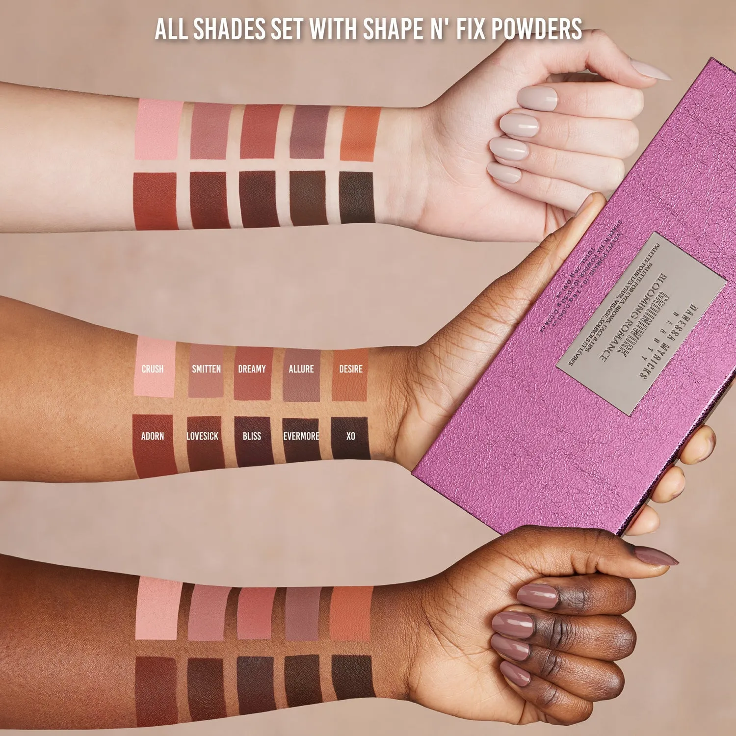 Danessa Myricks Beauty Groundwork Blooming Romance Palette