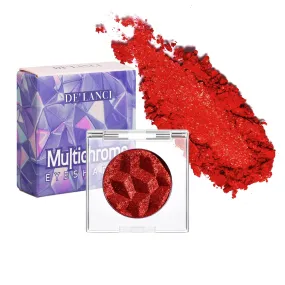 DE?™LANCI Chameleon Red Glitter Eyeshadow Highly Pigmented, Single Metallic Glitter Red Eye Shadow Palette Intense Color Shifting, Chrome True Red Shimmery Glitter Eyes Warm Goth Smoky Makeup