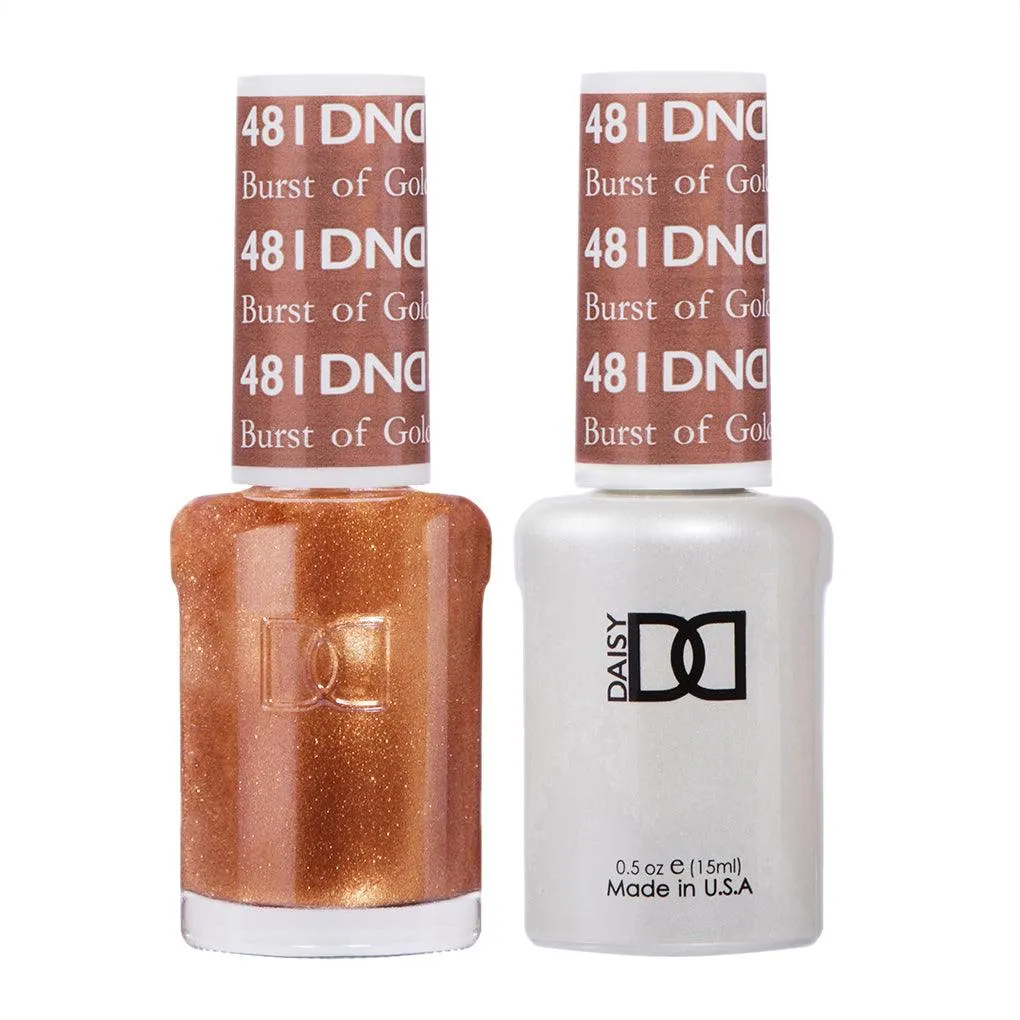 Dnd Gel 481 Burst Of Gold