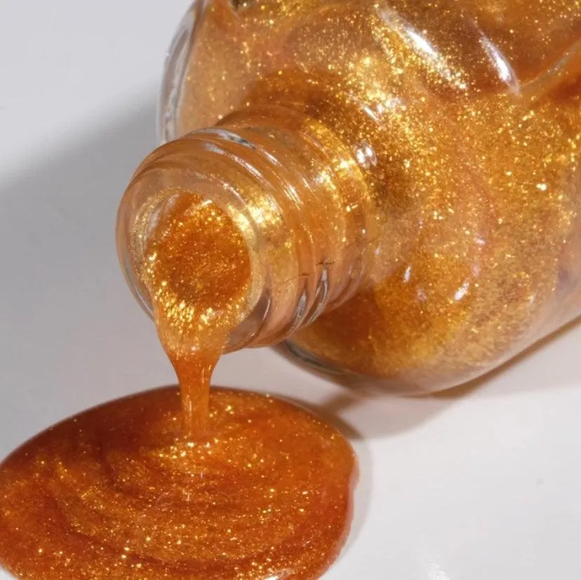 Dnd Gel 481 Burst Of Gold