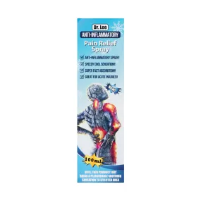 Dr Lee Anti-Inflammatory Pain Relief Spray 100ml