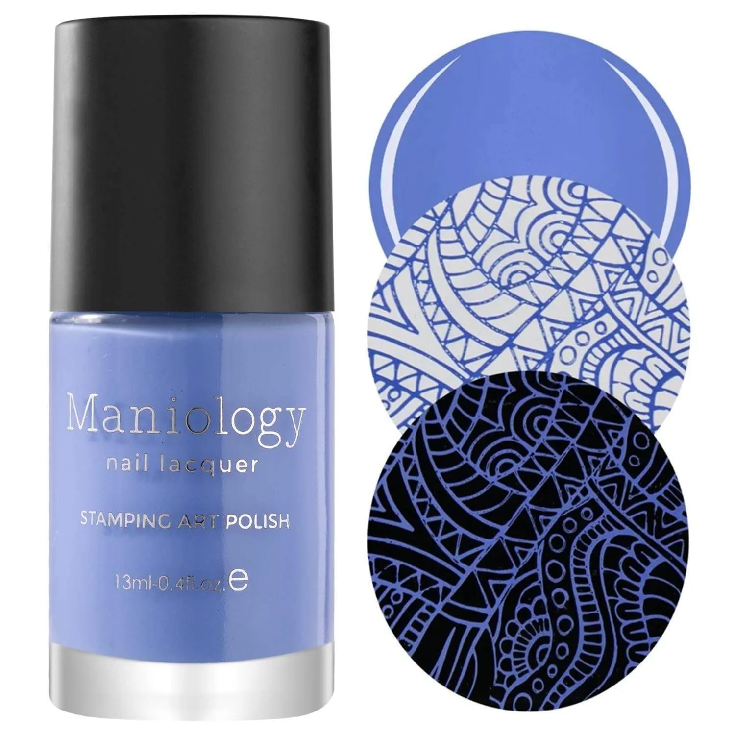 Electro Glo: 6-Piece Electric Pastel Stamping Art Polish Set