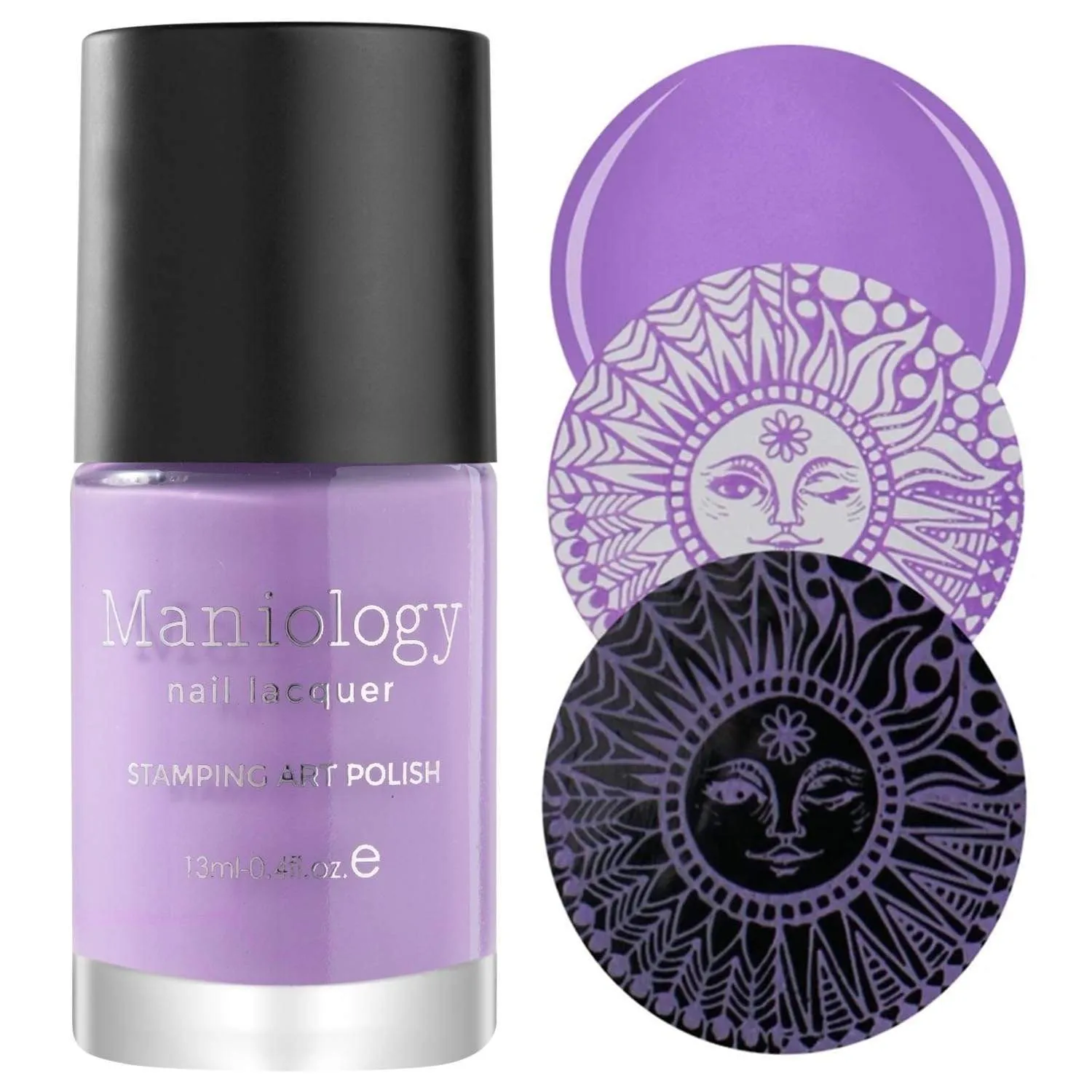 Electro Glo: 6-Piece Electric Pastel Stamping Art Polish Set