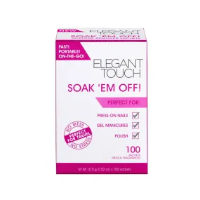 Elegant Touch Soak 'Em Off (100 Sachets)