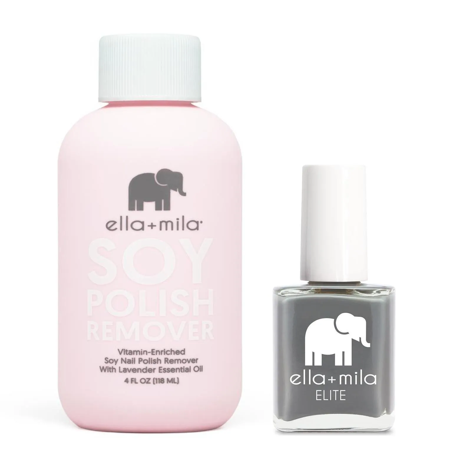 ella mila - Soy Polish Remover & On The Runway - .45oz