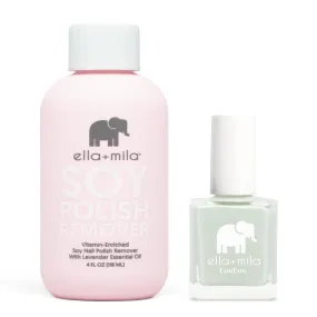 ella mila - Soy Polish Remover & Pistache - .45oz