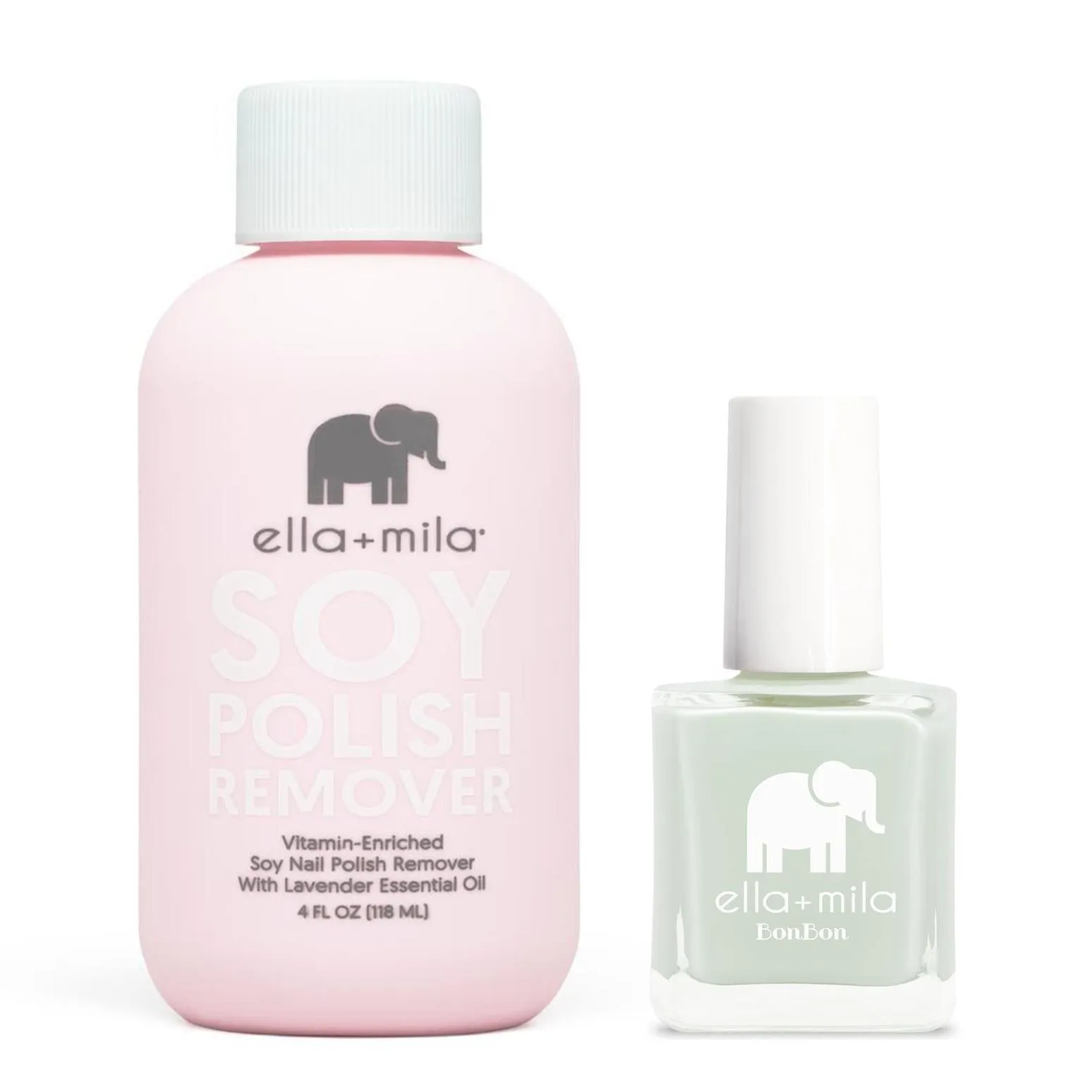 ella mila - Soy Polish Remover & Pistache - .45oz