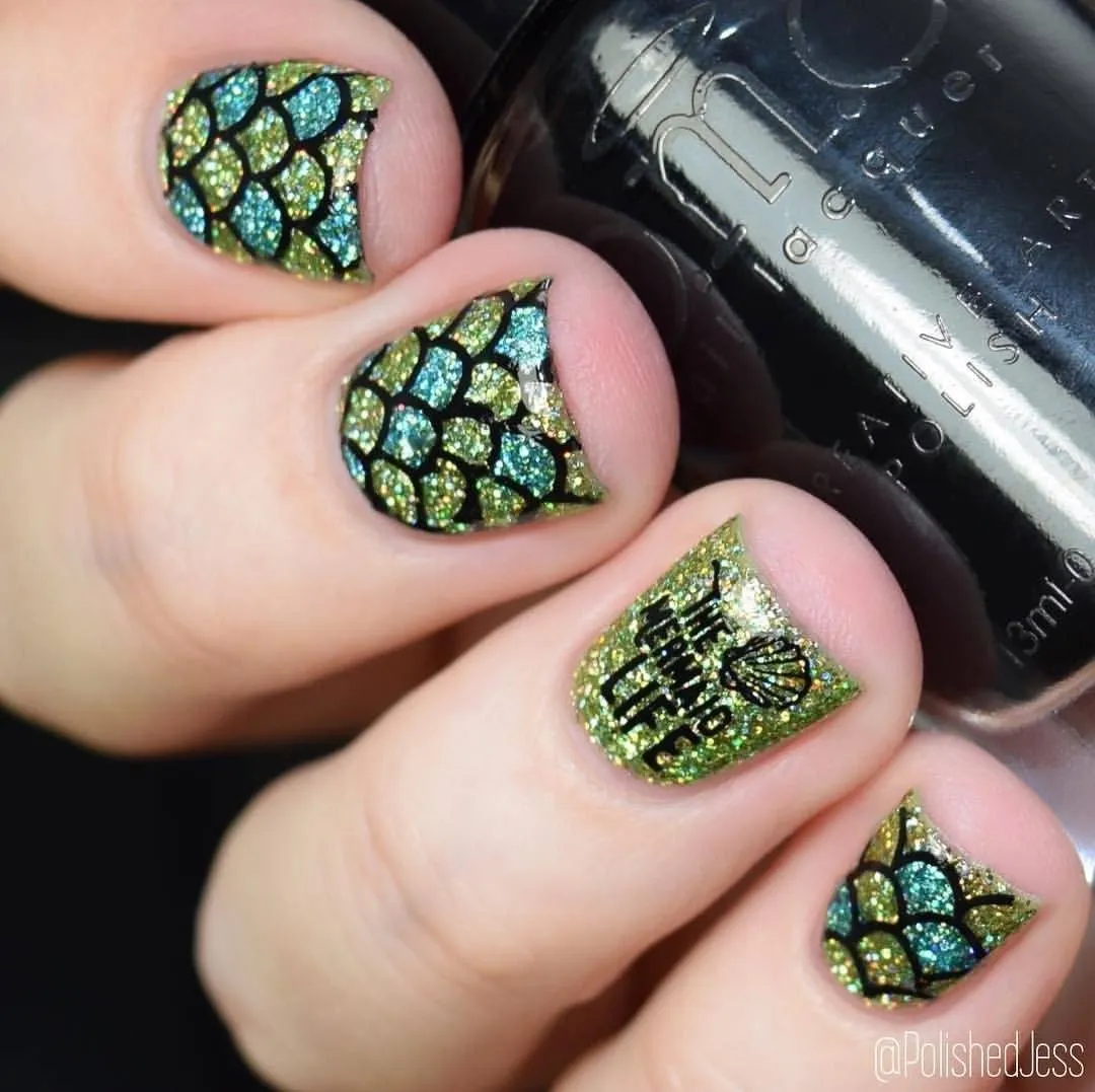 Essentials Primary Collection:  Midnight Madness (B188) Dark Blue Stamping Polish