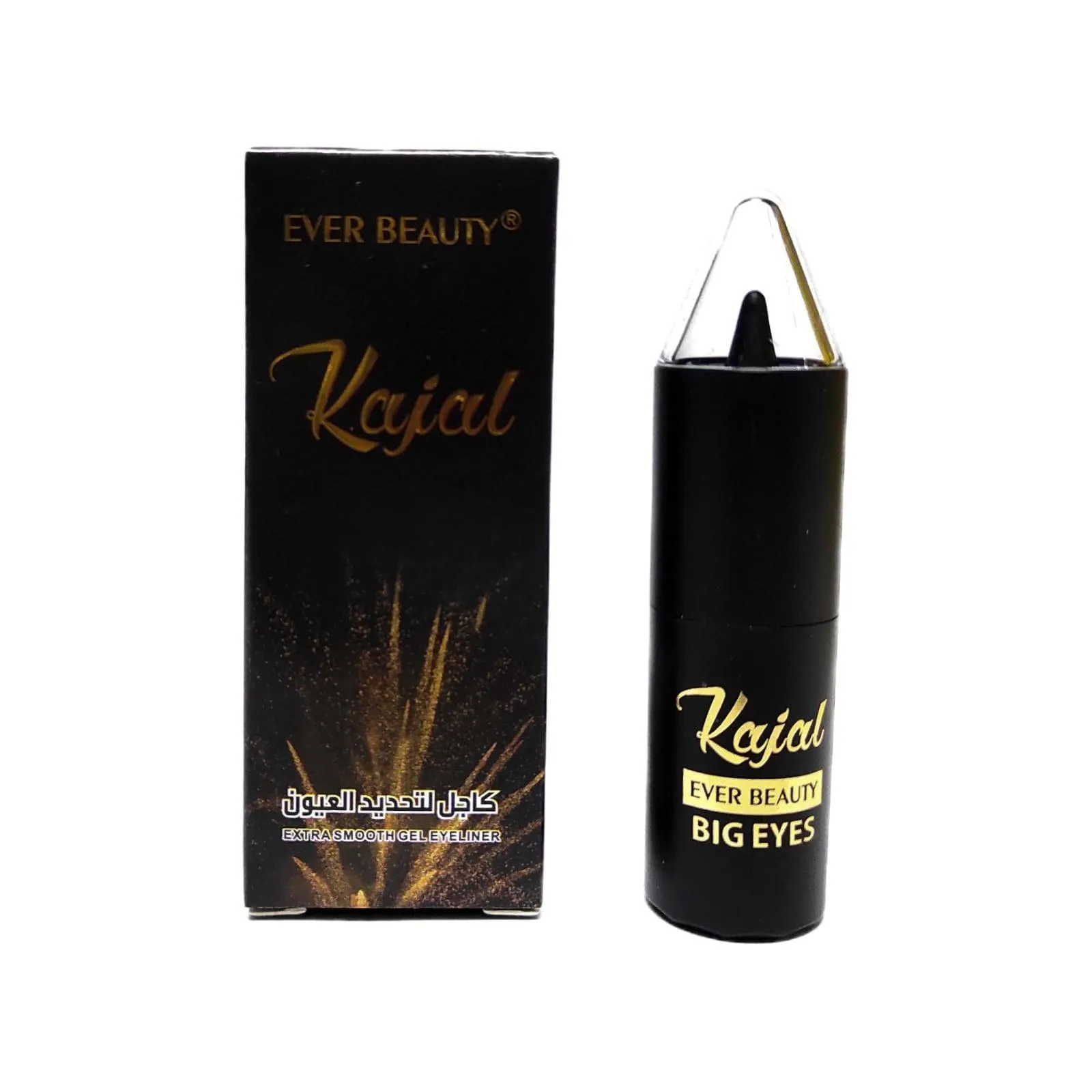 Ever Beauty Kajal Extra Smooth Gel Eyeliner Intense Black - 3.6g