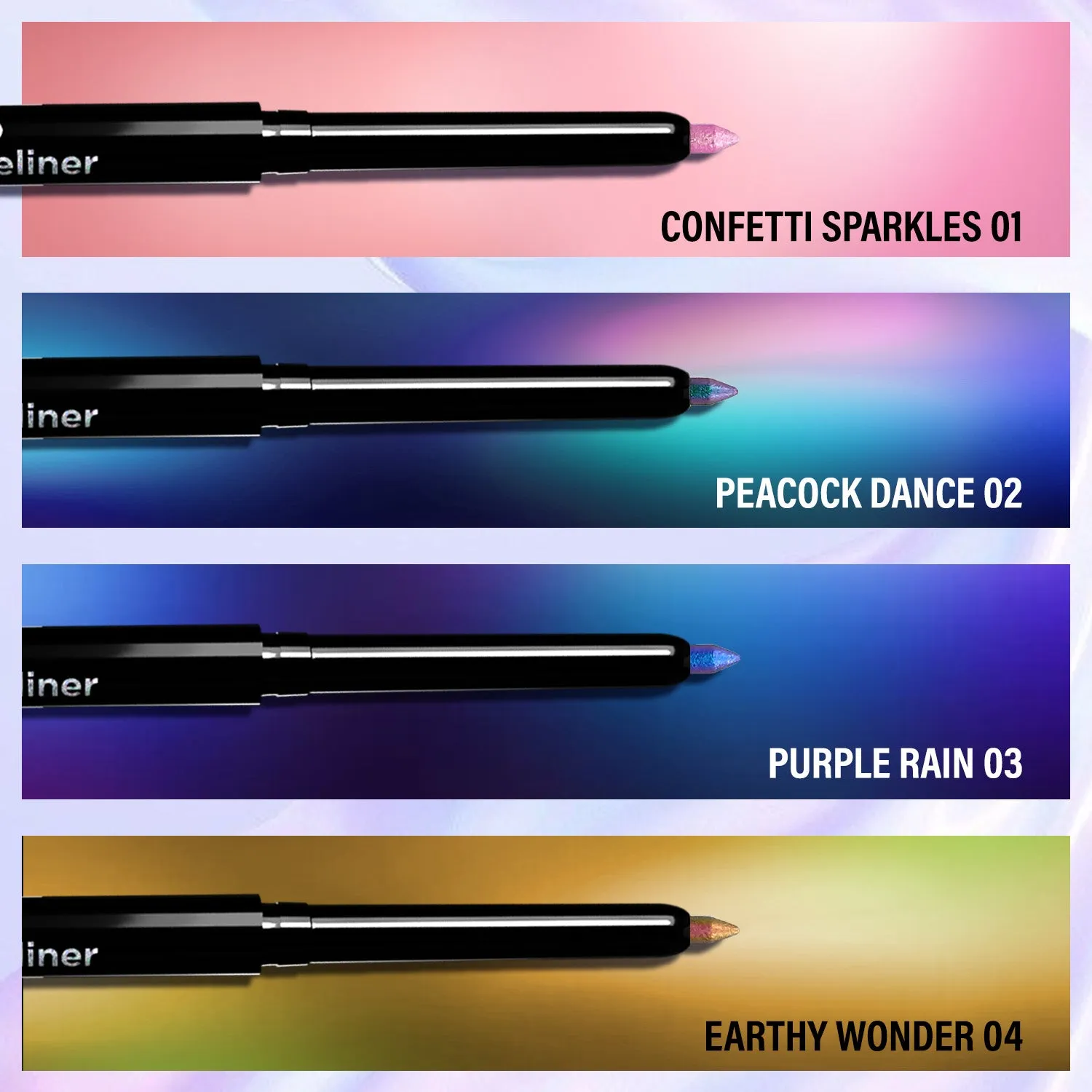 FC Magneteyes Pro Holographic Eyeliner Confetti Sparkles 01 0.25g