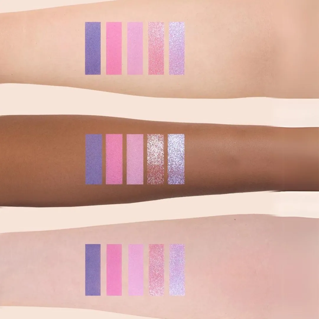 Flower Knows Violet Strawberry Rococo Five-Color Eyeshadow Palette G01 Starmoon Strawberry