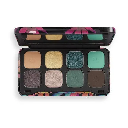 Forever Flawless Dynamic Eyeshadow Chilled Eyeshadow Palette, 8 shades, 8G, Makeup Revolution