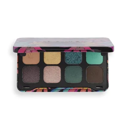 Forever Flawless Dynamic Eyeshadow Chilled Eyeshadow Palette, 8 shades, 8G, Makeup Revolution