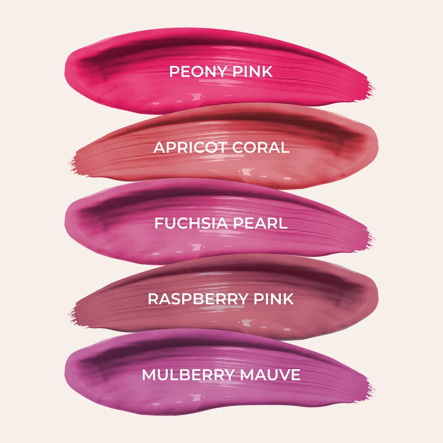 Full-Size Herb Enriched Matte Liquid Lipstick Kit - Set of 5