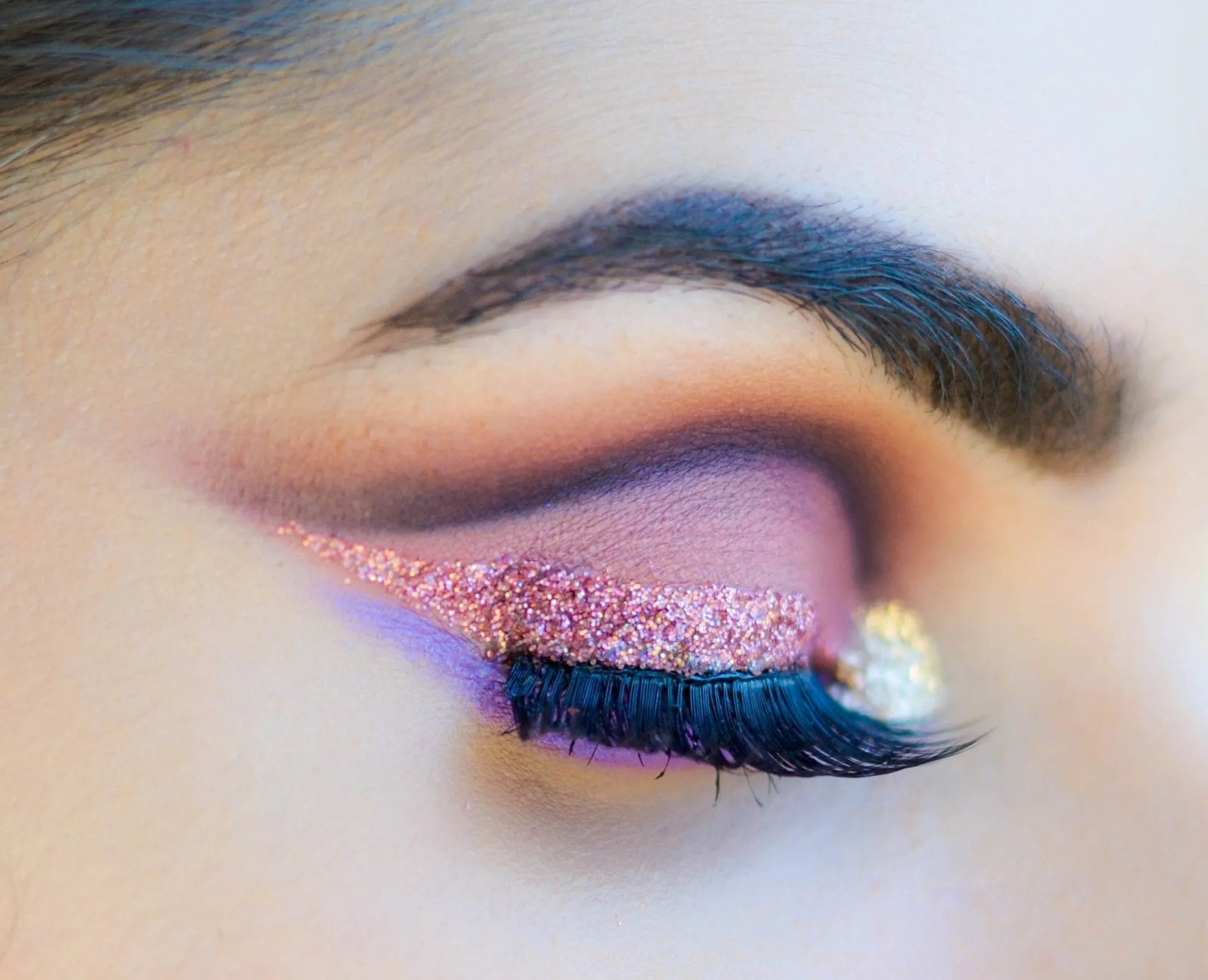 Glitter Eyeshadow Jewel Pink