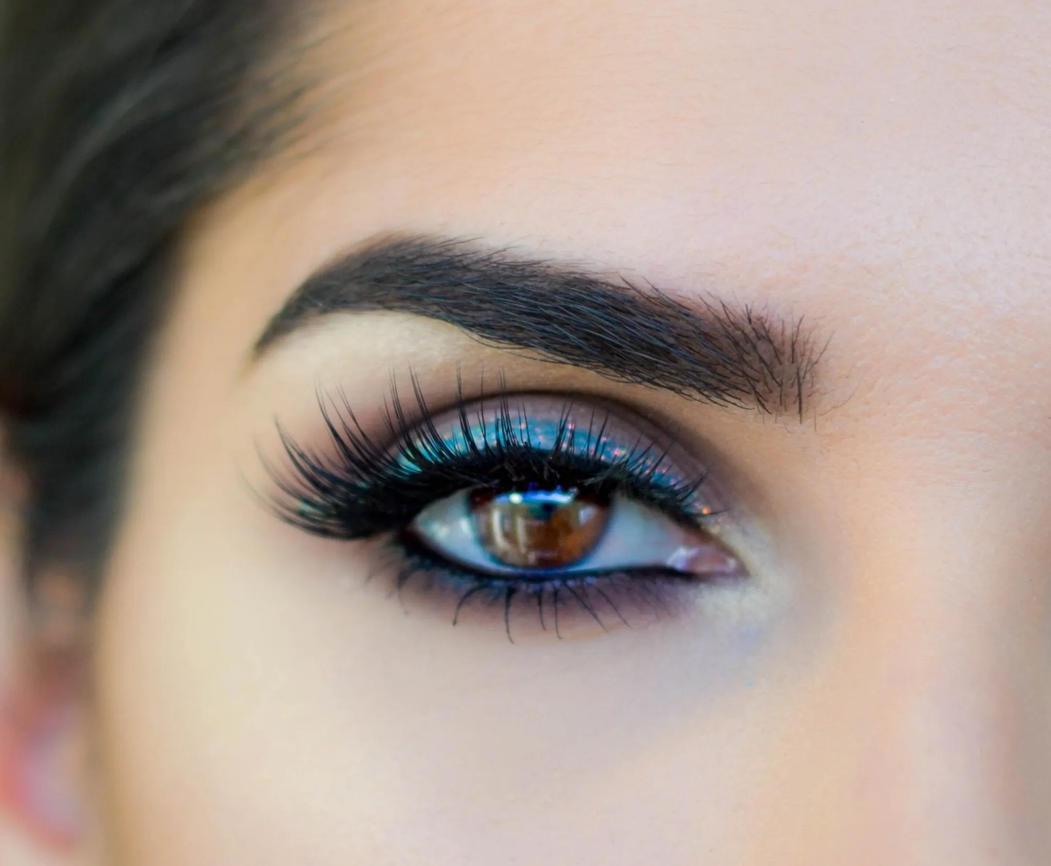 Glitter Eyeshadow Lagoon Blue