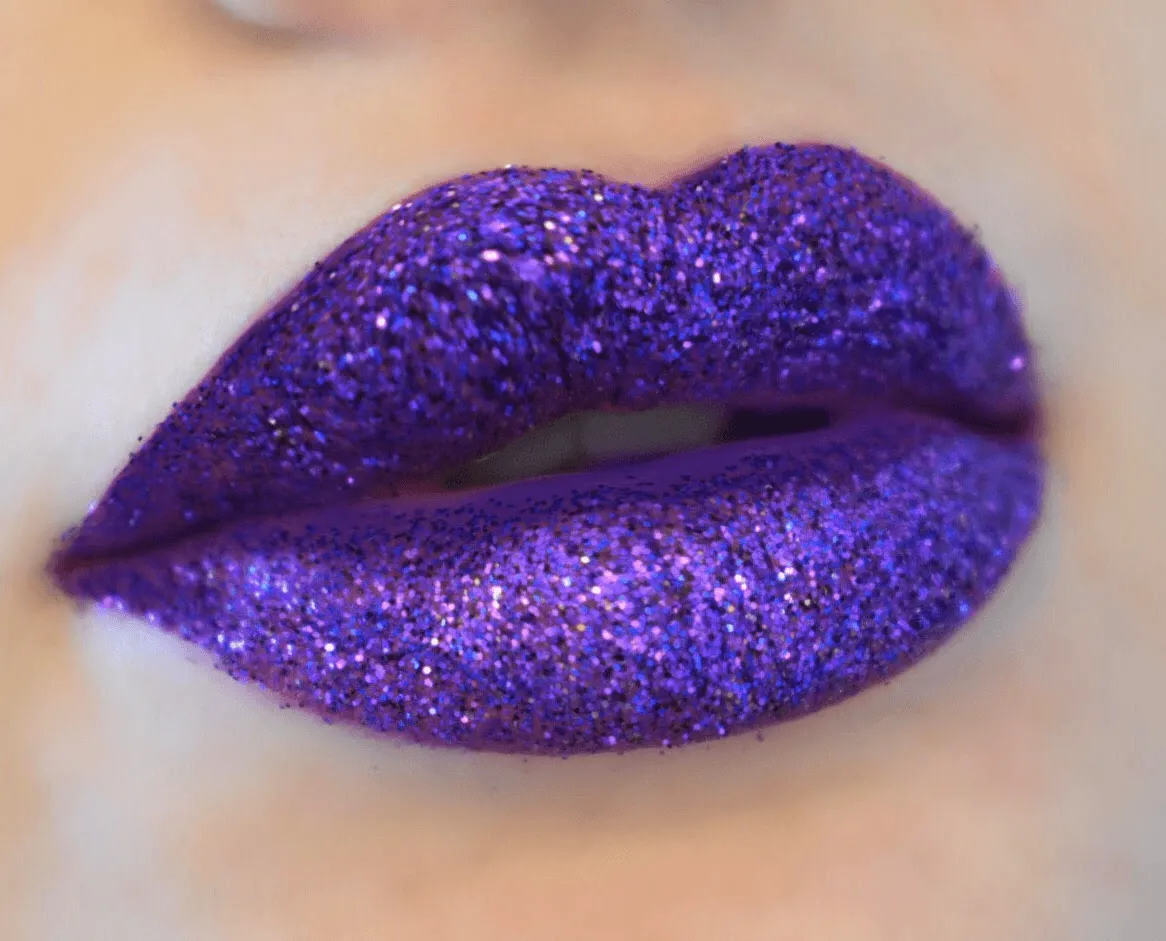 Glitter Eyeshadow Violet