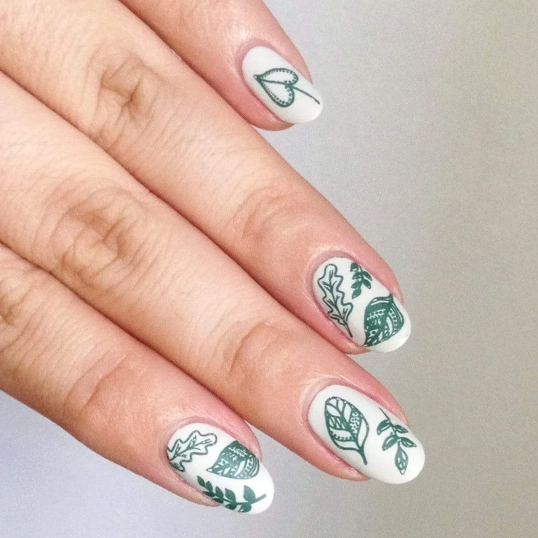 Greenhouse (B328) - Dusty Green Stamping Polish