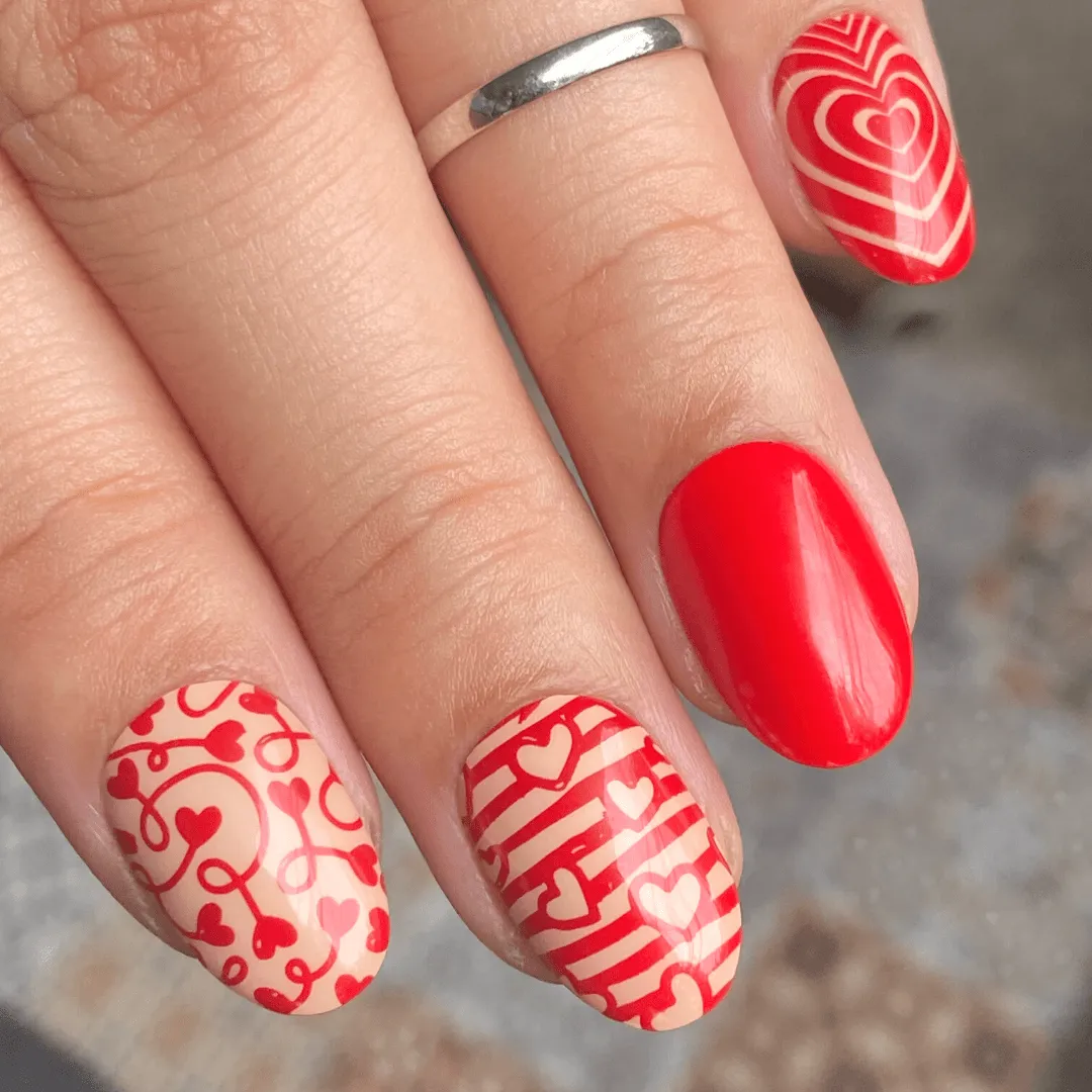 Hearts and Stars: Nail Stamping Starter Kit