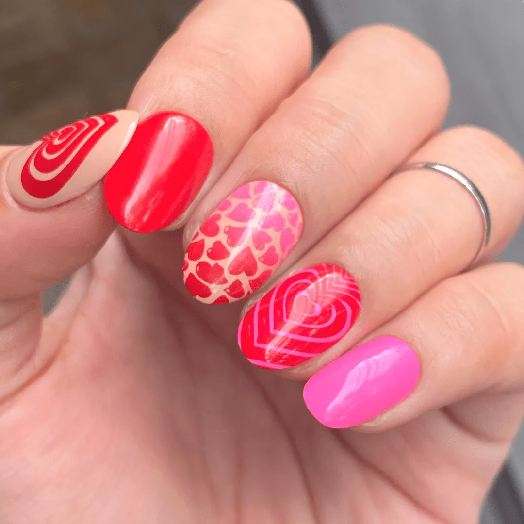 Hearts and Stars: Nail Stamping Starter Kit