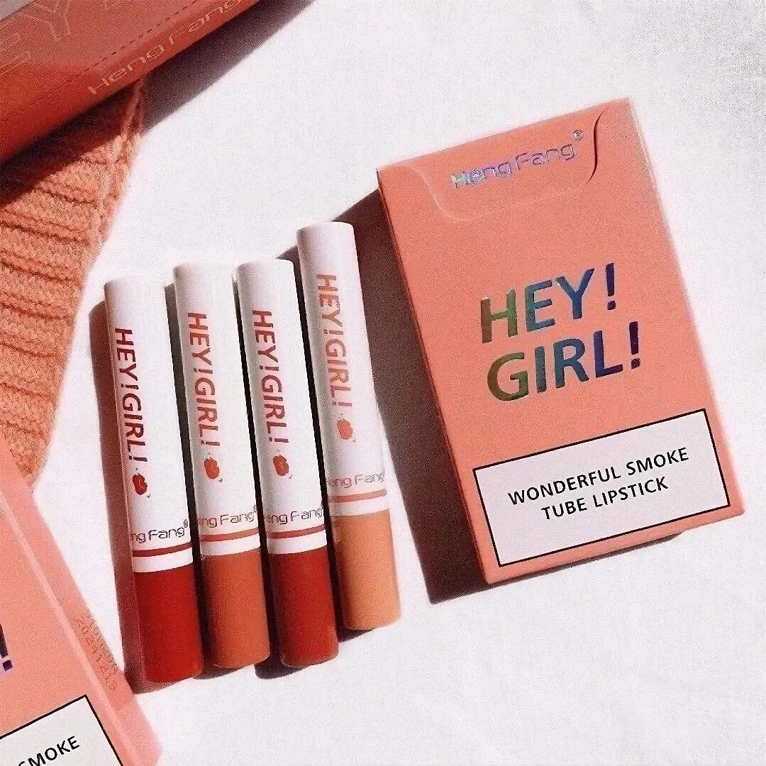 Heng Fang - 4 Color Hey Girl Cigarette Lipsticks