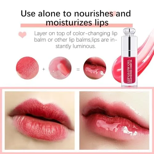 Hydrating Lip Glow Oil - 22 Colors