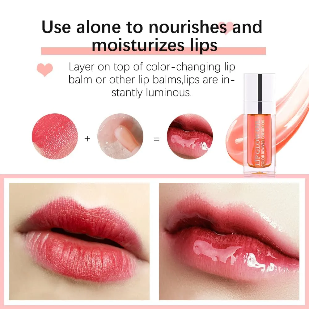 Hydrating Lip Glow Oil - 22 Colors