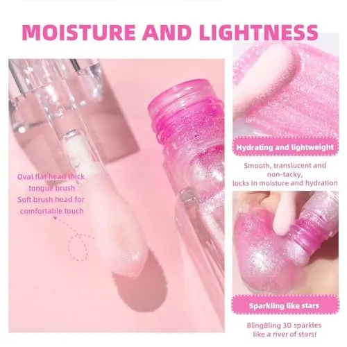Hydrating Lip Glow Oil - 22 Colors