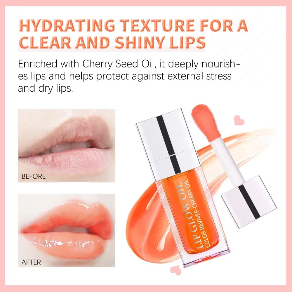 Hydrating Lip Glow Oil - 22 Colors