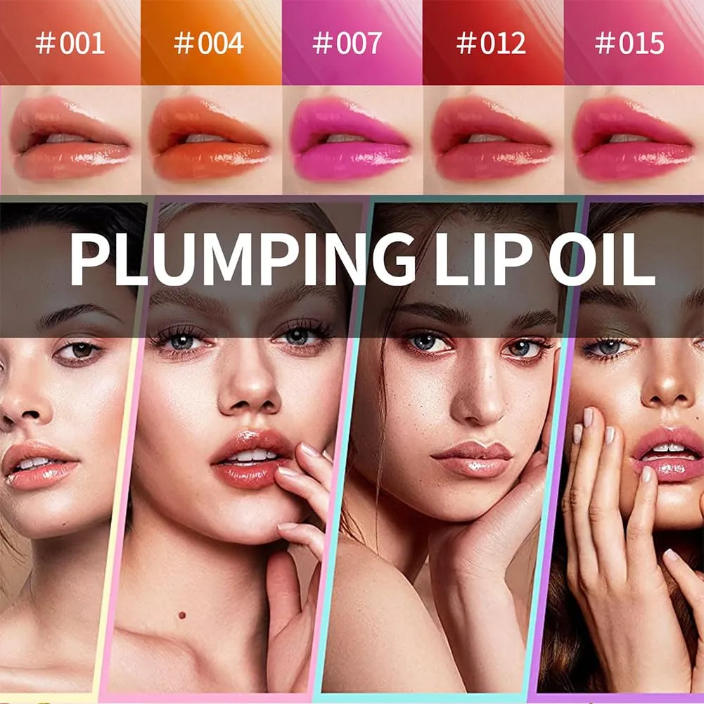 Hydrating Lip Glow Oil - 22 Colors
